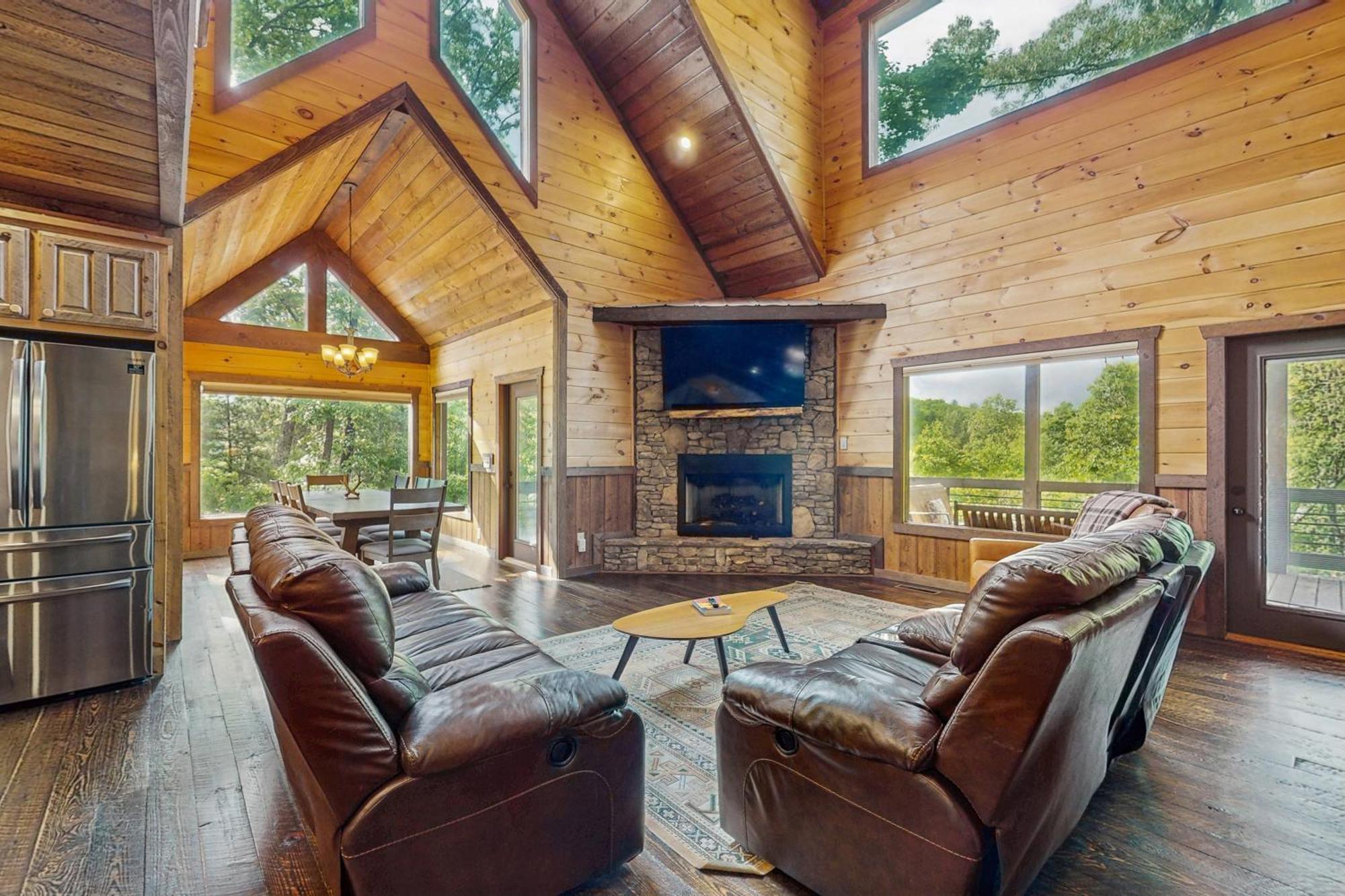 Villa Whispering Woods Blue Ridge Exterior foto